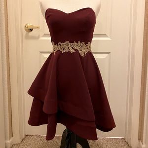 B. Darlin Strapless Dress